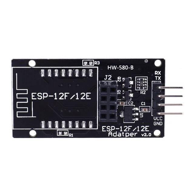 Módulo transceptor inalámbrico WiFi jixopn ESP8266 ESP-12E/12F, módulo adaptador WiFi de 5 V para monitoreo y control remoto WiFi.