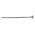 thumbnail image 3 of Weeding Rake Adjustable Length Stainless Steel Ergonomic Handle Hand Rake Garden Tool for Cultivating Loosening, 3 of 5