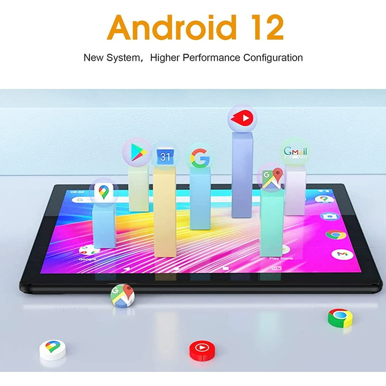  SGIN 10 Inch Tablet, 8GB RAM 128GB ROM Android 12
