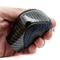 thumbnail image 3 of SHIFTIN Gear Shift Knob Shifter for Lexus ES GS GX IS NX RC RX 200t 300 350 3450h 450hL 350L (Blue Stitch / Carbon Fiber Pattern), 3 of 9