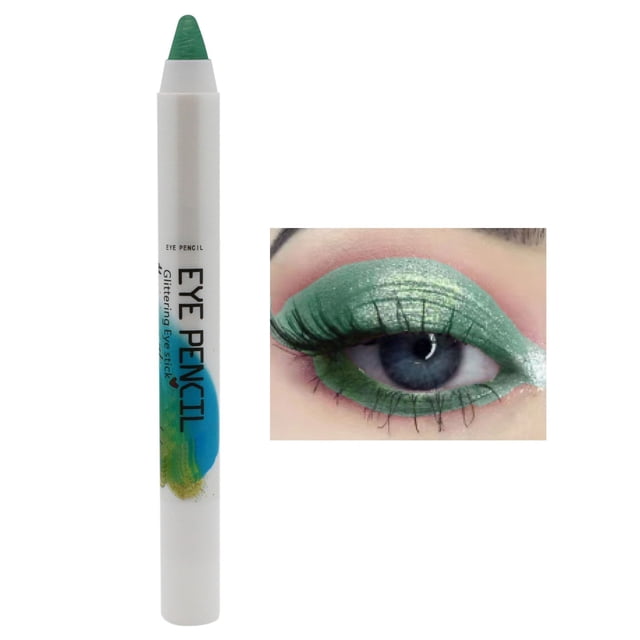 WIFKLSIIPG Eye Shadow Pen Eye Shadow Stick High Gloss Fine Pearl Light Does Not Take Off Makeup Waterproof Metal Eye Shadow Stick Crayon