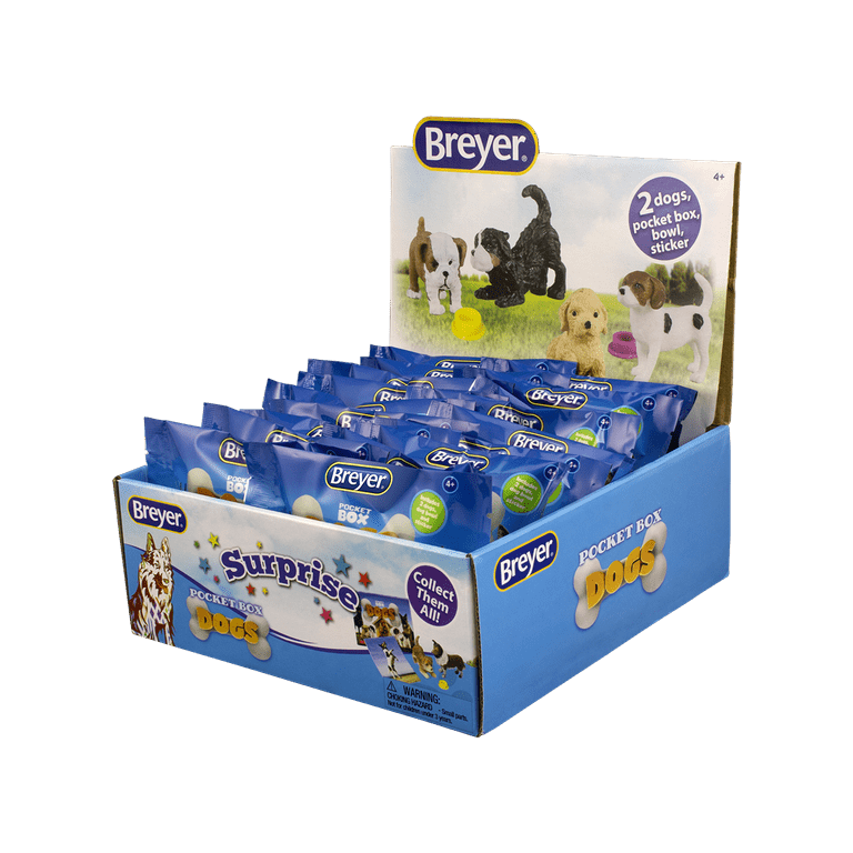 Breyer Mystery Pocket Box Dogs Blind Bags Dog 18 count sealed new