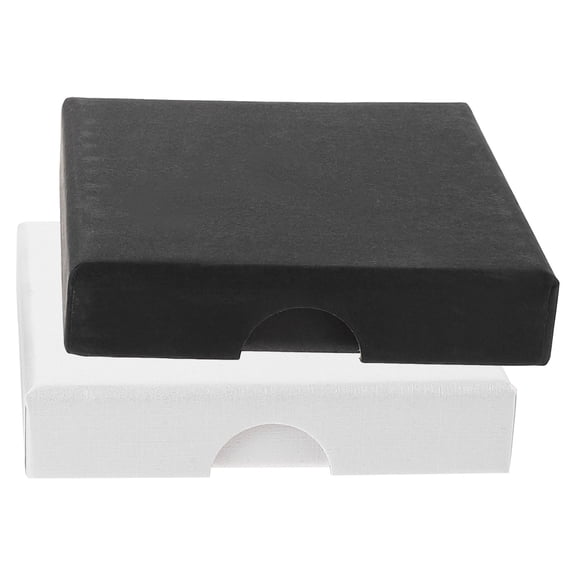 HAMPPLIES Portable Compact Jewelry Storage Box 2-Pack for Travel and Safe Organization