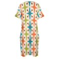 thumbnail image 4 of Vestido de fiesta horizontal con bolsillos para mujer, ropa de lujo, decoración moderna de mediados de siglo., 4 of 6