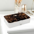 thumbnail image 6 of Scarecrow PU Leather Jewelry Display Organizer Box with Removable Compartment, Portable Jewelry Organizer, 6 of 6