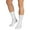 Off-White, variant on JOBST Sensifoot Diabetic Compression Socks Knee High White Large 1 Ct