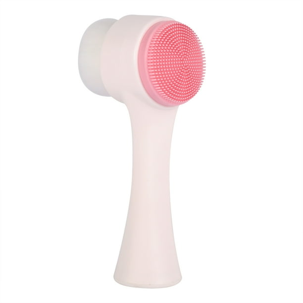 Cepillo de limpieza facial, cepillo de limpieza facial suave de doble cara, cepillos de lavado de cara diseñados para profesionales