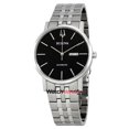 thumbnail image 1 of Bulova Classic Automatic Black Dial Stainless Steel Men's Watch 96C132, 1 of 2