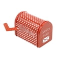 thumbnail image 3 of Caja De Hierro Para Buzón De Navidad, Caja De Regalo De Hierro Para Niños, Caja Para Sobres, Decoraciones Navideñas Para El Jardín Y El Hogar Al Aire Libre Kearding HA039124-00, 3 of 6