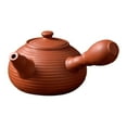 thumbnail image 3 of Tetera de cerámica para té floreciente y suelto, tetera de porcelana duradera, tetera para leche Rojo 500ml, 3 of 9