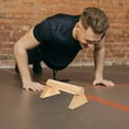 thumbnail image 2 of OULII 1Set Push-Up Bars Beige Exercise Equipment Muscle Trainer for Enhanced Upper Body Workouts, 2 of 8
