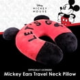 thumbnail image 2 of Almohada de viaje FUL Disney Mickey Mouse «Let's Go» negro/roja, 2 of 6