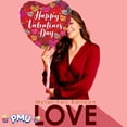 thumbnail image 6 of PMU Valentine’s Day Heart Shaped Textured Hearts 18 Inch Mylar-Foil Balloon Valentine's Day, Proposal, Special Events, Photo Props Party Decoration and Accessories (1/Pkg) Pkg/1, 6 of 9