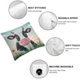 thumbnail image 6 of Cow Background Print Throw Pillow Covers Soft Corduroy PillowcaseDecorative Cushion Cover Modern Square Cushion Cases for Living Room Bed Sofa Bedroom Pillow Included, 6 of 7