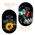 thumbnail image 4 of OULII 3Pcs Transparent Cube Storage For Modern Minimalist Home Decor And Office Use, 4 of 8