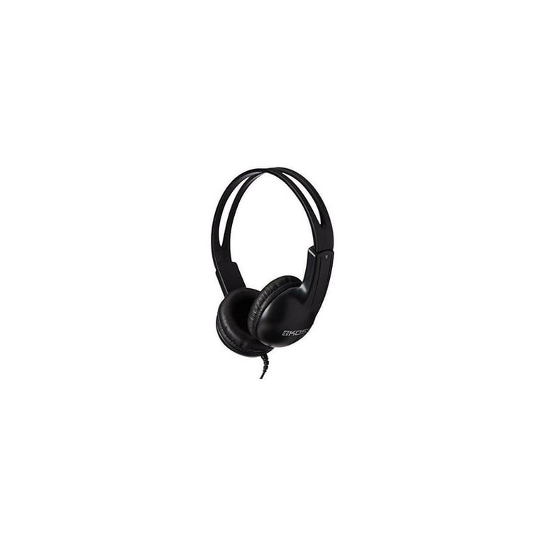Koss Adjustable Headband On Ear Headphones Black UR10i Walmart