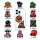 thumbnail image 4 of Set de stickers FengHiLe de béisbol neón impermeables, 50 piezas, 4 of 6