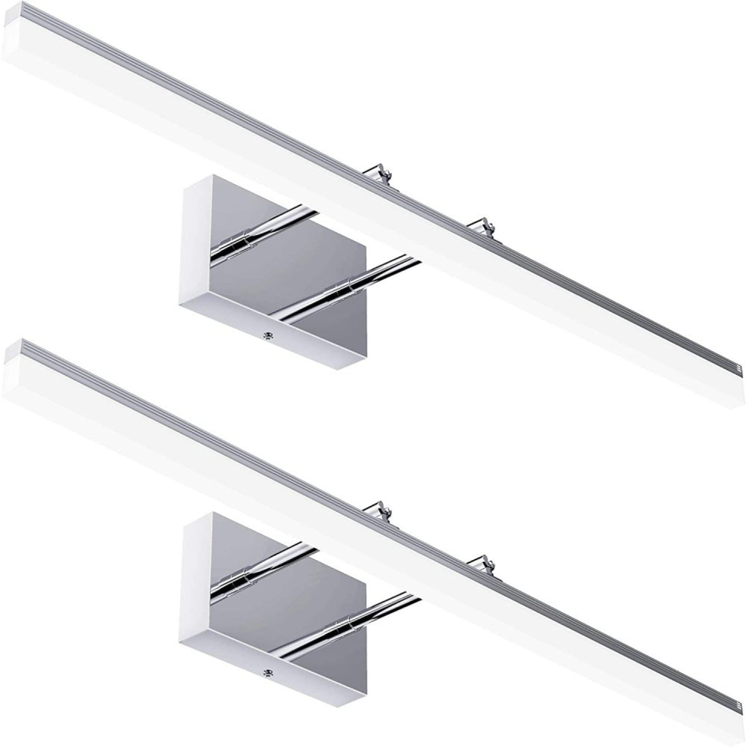 ByEUcuk Modern Vanity Light Fixture, LED Bathroom Bar Lights, 15W=100W