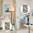 thumbnail image 4 of Yayeee Toggle Light Switch Wall Plate 1-Gang 4.5"x2.7" Home Decorative Outlet Cover, Floral Fiesta, 4 of 7