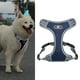 thumbnail image 3 of Sin Arnés de Chaleco de Perro, Chaleco de Pecho Reflectante Ajustable, Arnés de Chaleco Transpirable con Hebilla para Perros Grandes Grandes Azul oscuro XL Salvador Perros chaleco arnés, 3 of 9