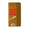 thumbnail image 2 of Keyscaper Nick Bolton Brown Kansas City Chiefs Folio iPhone Case, 2 of 7