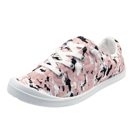 

ZHAGHMIN Women S Leather Wedge Flat Loafers Women Shoes Casual Non Positioning Tie Dye Printing Sports Shoes Canvas Fashion Casual Shoes Business Casual Shoes For Women Winter Business Sandals Casua
