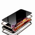 thumbnail image 6 of Dteck For iPhone 6 / iPhone 7 / iPhone 8 Privacy Glass Case Double Sided 9H Glass Slim Magnet Absorption Metal Bumper Frame Shockproof Protective Case , Black, 6 of 7