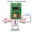 thumbnail image 3 of TOPINCN DC 5V 2.1A Charge/Discharge/Boost/Battery Protection/Indication Module 3.7V 4.2V Lithium Batter, Lithium Battery Discharge Module, Lithium Battery Protection Module, 3 of 8