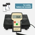 thumbnail image 3 of Digital Refrigerant Electronic Scale, Simbow 2022 Upgrade Portable High Accuracy HVAC Weight Scale Charging Valve 220 lbs/100kgs, Carrying Case Included, 3 of 6
