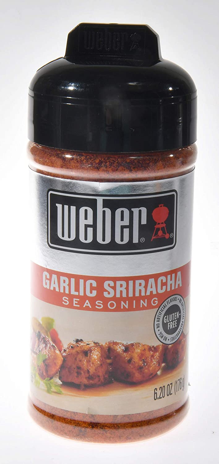 Weber Grill Seasoning Garlic Sriracha, 6.2 Ounce Walmart