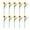 Orange, variant on 10Pcs Artificial Flowers Realistic Tulips Silk Fake Flowers Decoration, No Fade Real Touch Faux Plant Vase Filler DIY Wedding Bouquet Spring Floral Picks for Home Party, Multicolor(White,13x2")