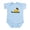 Sky Blue, variant on CafePress - Folly Beach SC Infant Bodysuit - Baby Light Bodysuit, Size Newborn - 24 Months