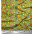 thumbnail image 1 of Soimoi Georgette Viscose Fabric Birthday Theme Party Print Sewing Fabric Yard 42 Inch Wide, 1 of 3