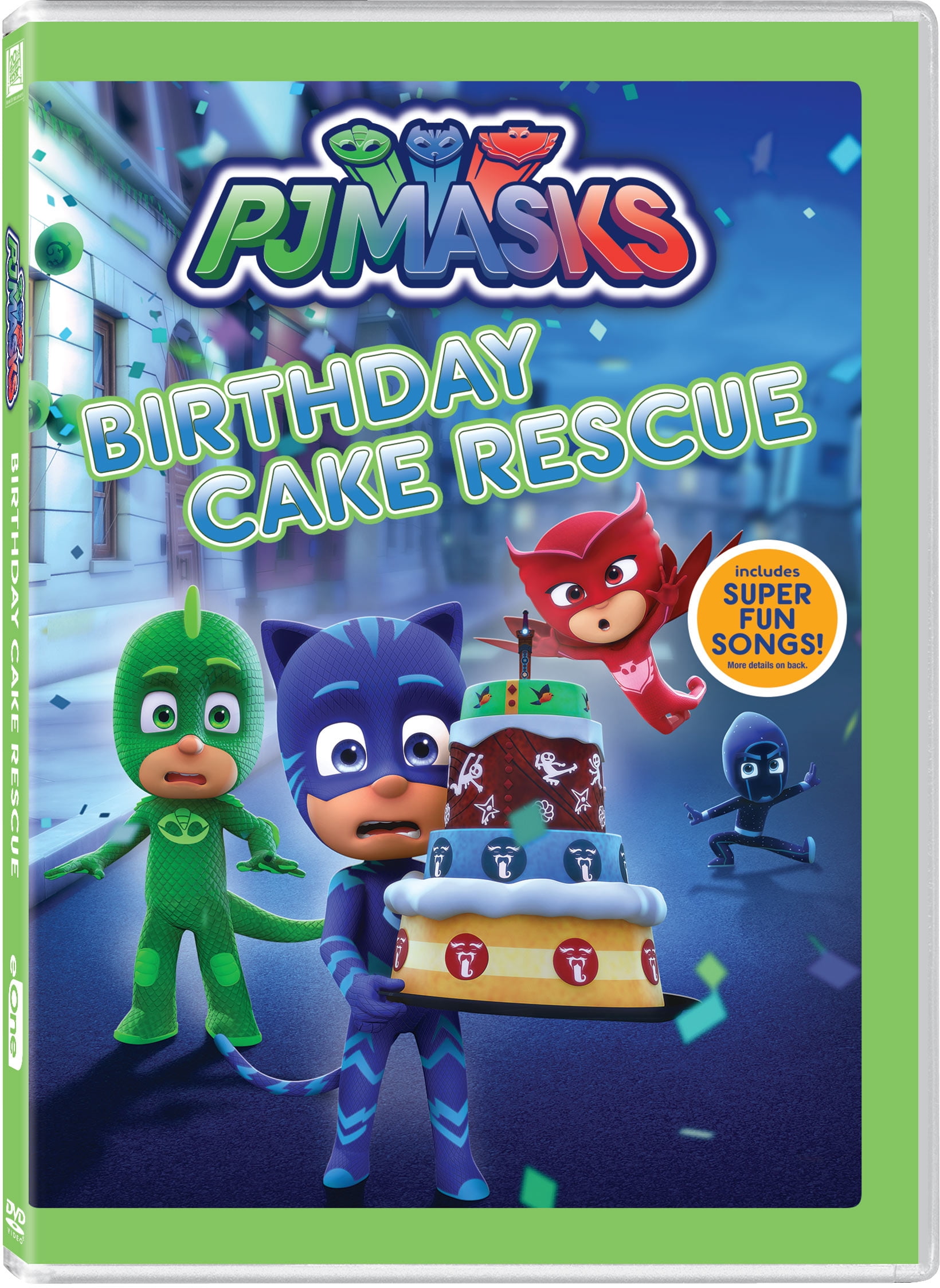 PJ Masks Birthday Cake Rescue (DVD)
