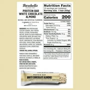Barebells Protein Bars White Chocolate Almond - 12 Count, 20g High Protein Treats - Chocolate Nutrition Bar with 1g Total Sugars - On-The-Go Breakfast or Post-Workout Snack