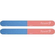 Flowery Blinky 4-Way Nail File 2pack
