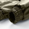 thumbnail image 6 of HOOMEUMY Men Daily Basic Tops Outdoors Loose Lapel Coat Soft Solid Versatile Leather Jacket, 6 of 9
