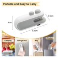 thumbnail image 5 of 5 Pcs Mini Machine de Scellage 2en1 USB Rechargeable Scelleuse de Chaleur Sac en Plastique Clip Scelleuse de Nourriture Scelleuse à Main, 5 of 5