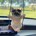 thumbnail image 4 of Bdday Halloween Ornaments Puppy Car Accessories Rearview Mirror Car Decoration Car Pendant Cute Puppy Decoration Small Fresh Jewelry, 4 of 6