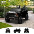 thumbnail image 3 of VOLTZ TOYS Licensed Ford F-150 Raptor 24V 2-Seater Ride-On Truck for Kids – Dual 45W Motors, Remote Control, LED Lights & Music, 3 of 6