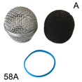 thumbnail image 1 of Replacement Head Mesh Microphone Grille For Shure SM58, 1 of 8