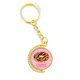 thumbnail image 1 of Postre de chocolate doughnut Unbranded Anillo de oro de metal llavero, 1 of 3