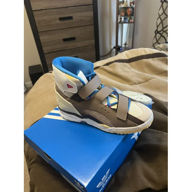 Adi-das Kid Cudi Vadawam 326 Dark Brown Size 8 Authentic Collab GV7240