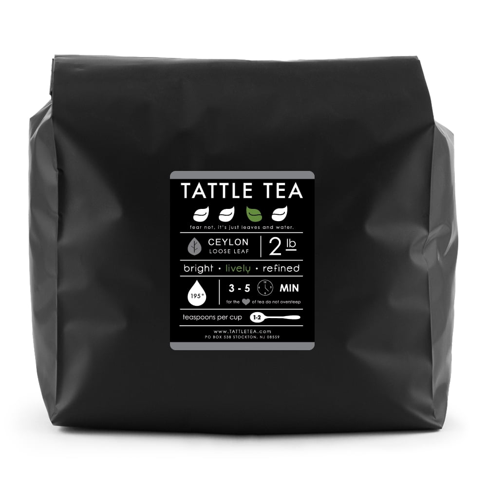 Tattle Tea Ceylon black tea, Loose Leaf Tea, 32 Ounce