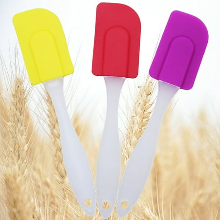 

Totil Bakeware Heat Flexible Silicone Spatulas Cake Spatula Scraper Cooking