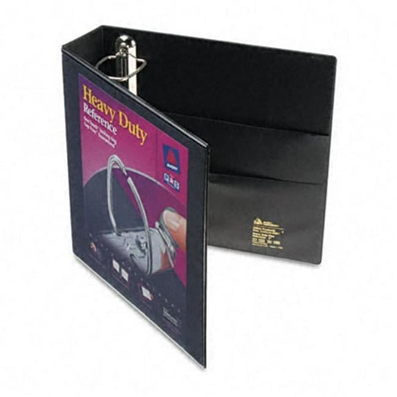 Avery  Nonstick Heavy-Duty EZD Reference View Binder  2'' Capacity  Black