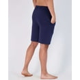 thumbnail image 3 of Real Essentials 3 Pack:Mens Cotton Ultra-Soft Knit Sleep Pajama Shorts & Lounge Wear (Available In Big & Tall), 3 of 6