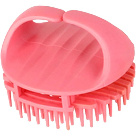 Hair Shampoo Brush, Hair Scrubber, Scalp Brush for Hair Growth, Hair Detangler, Hair Care, Scalp massage,Hair Cleaning Brush for All Hair Types, Pink