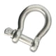thumbnail image 4 of Grillete de Cadena de Mosquetón en apariencia de Tornillo para Maletas / Mochilas de 3/8 '' DYNWAVEMX Grillete D de acero inoxidable, 4 of 6