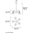 thumbnail image 2 of Maxim Lighting - Seafarer - 30W 5 LED Chandelier with Bulb In Traditional, 2 of 2